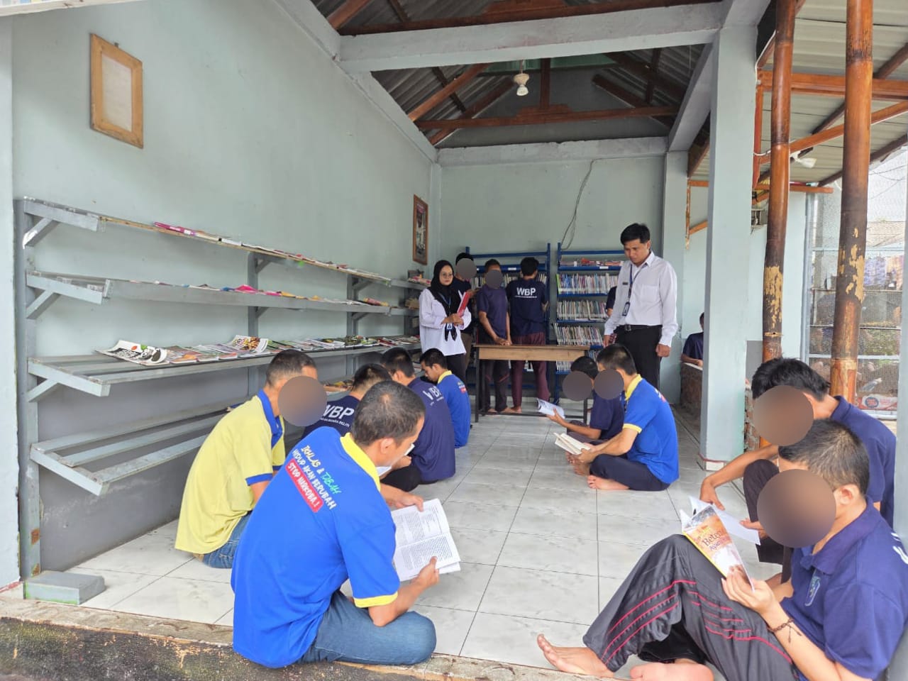 Dorong Minat Baca, Perpustakaan Nasional Beri Bantuan Buku ke Lapas Narkotika Muara Beliti