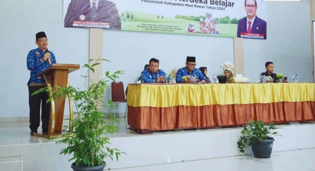 Pemkab Musi Rawas Dukung Wahana Pendukung Pembentukan Sistem Pembelajaran untuk Tingkatkan Mutu Pendidikan