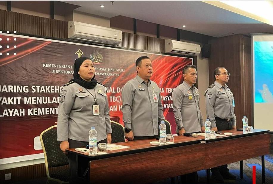 Tingkatkan Kualitas Kesehatan Pemasyarakatan, Lapas Lubuklinggau Ikuti Giat Penguatan Jejaring Dan Pendampinga