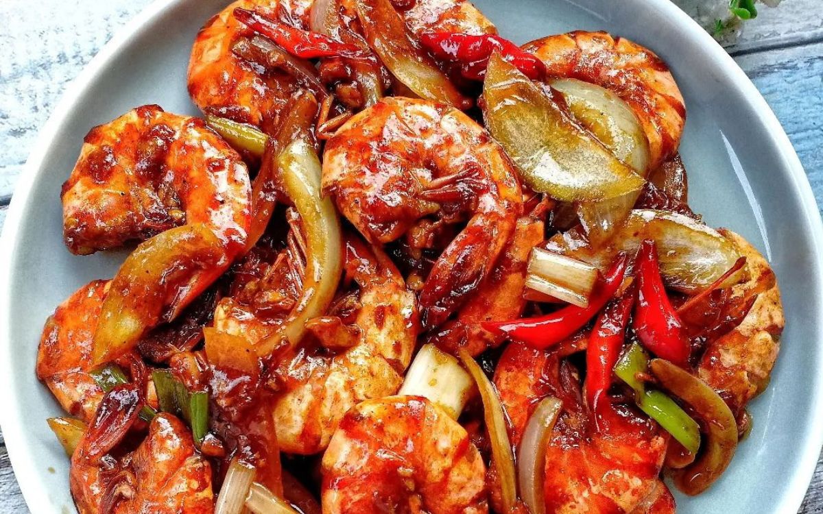 Resep Tumis Udang Bumbu Gurih Pedas, Cocok Untuk Makan Siang