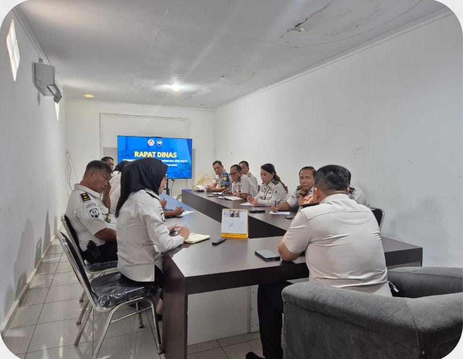 Bangun Kekompakan dan Profesionalisme, Lapas Narkotika Muara Beliti Adakan Rapat Dinas Rutin