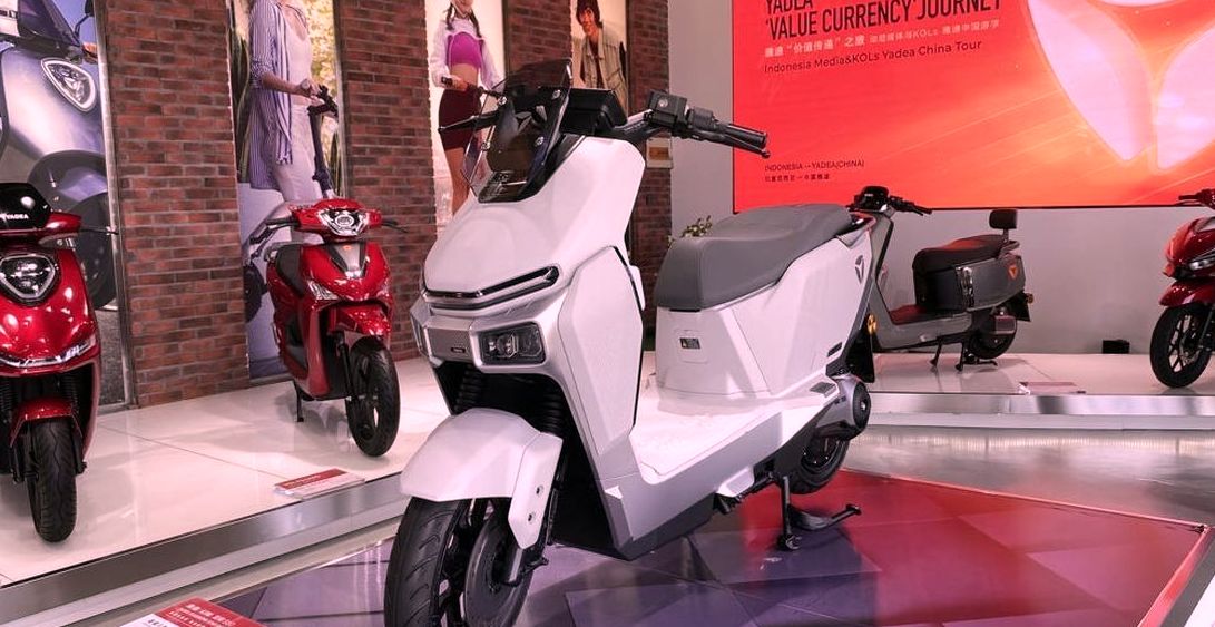 Yadea Siapkan Pesaing Honda PCX dan Yamaha Nmax di Indonesia