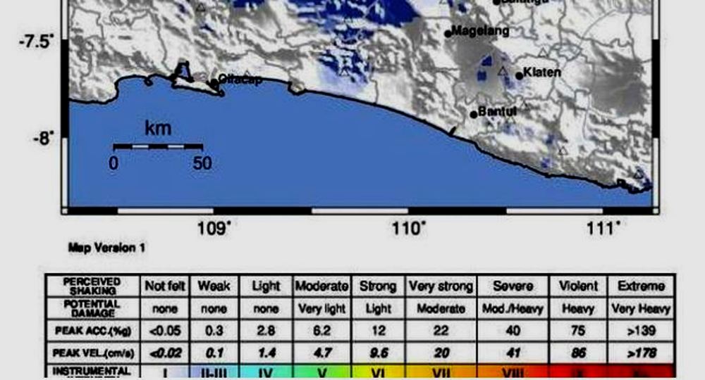 Gempa Bumi di Batang Kekuatan 4.4 M, BMKG Ungkapkan Jenis Gempa Dangkal