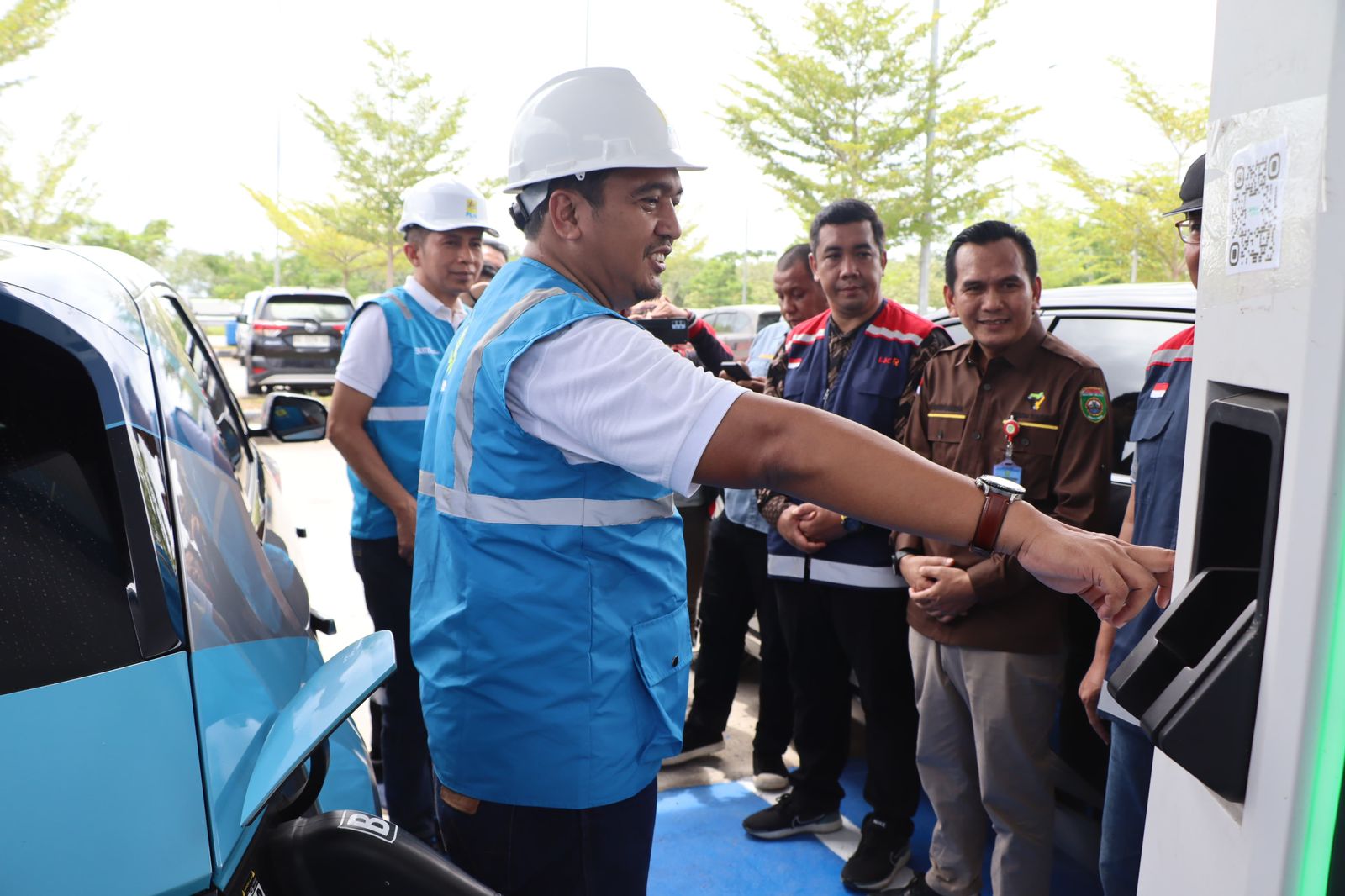 SPKLU Tersedia di Semua Rest Area Jalur Mudik Tol Trans Sumatera-Jawa, PLN UID S2JB Dukung Kenyamanan Mudik