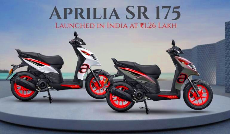 Aprilia SR 175 Meluncur Resmi: Desain Kompak ala BeAT, Performa Setara Vario.