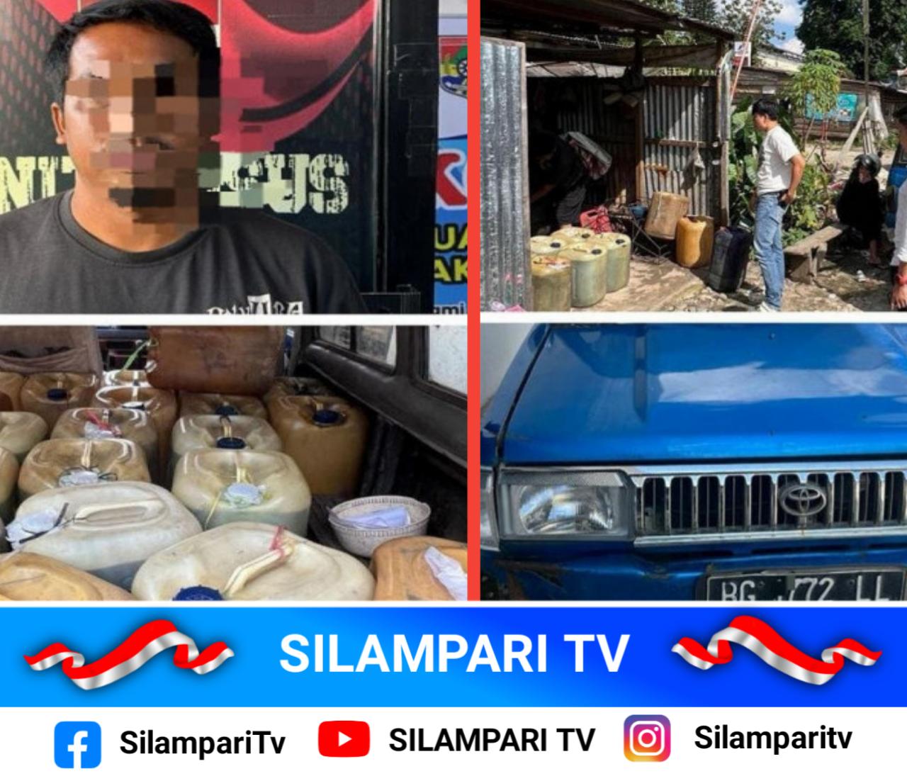 Praktik BBM Oplosan di Lubuklinggau Terbongkar, Polisi Sita Jerigen dan Mobil