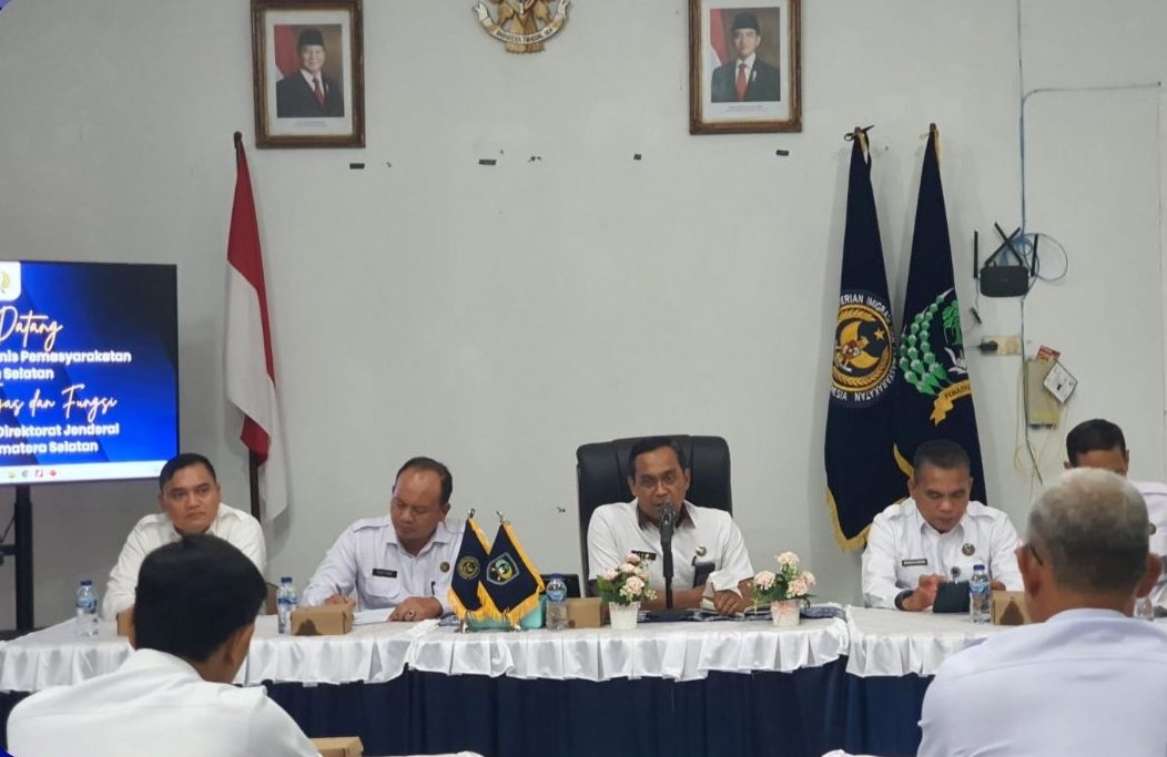 Kalapas Lubuklinggau Ikuti Kegiatan Penguatan Tusi oleh Kakanwil Ditjenpas Sumsel