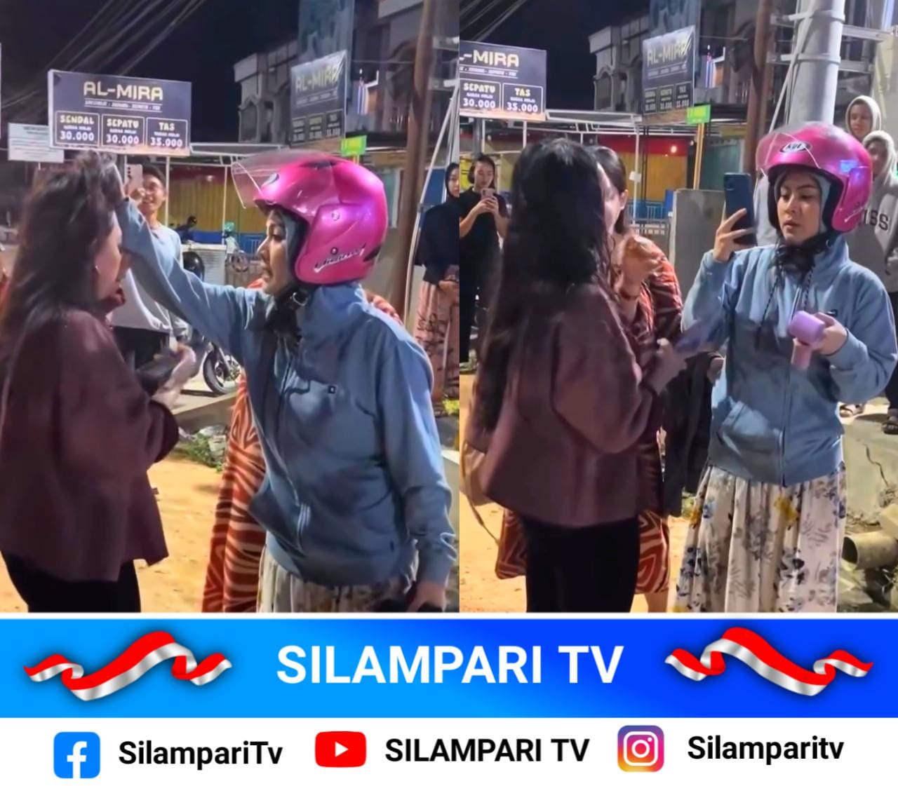 Suami Kepergok Bersama Perempuan Lain di Mobil, Istri Sah Ributkan Lokasi di Kendari