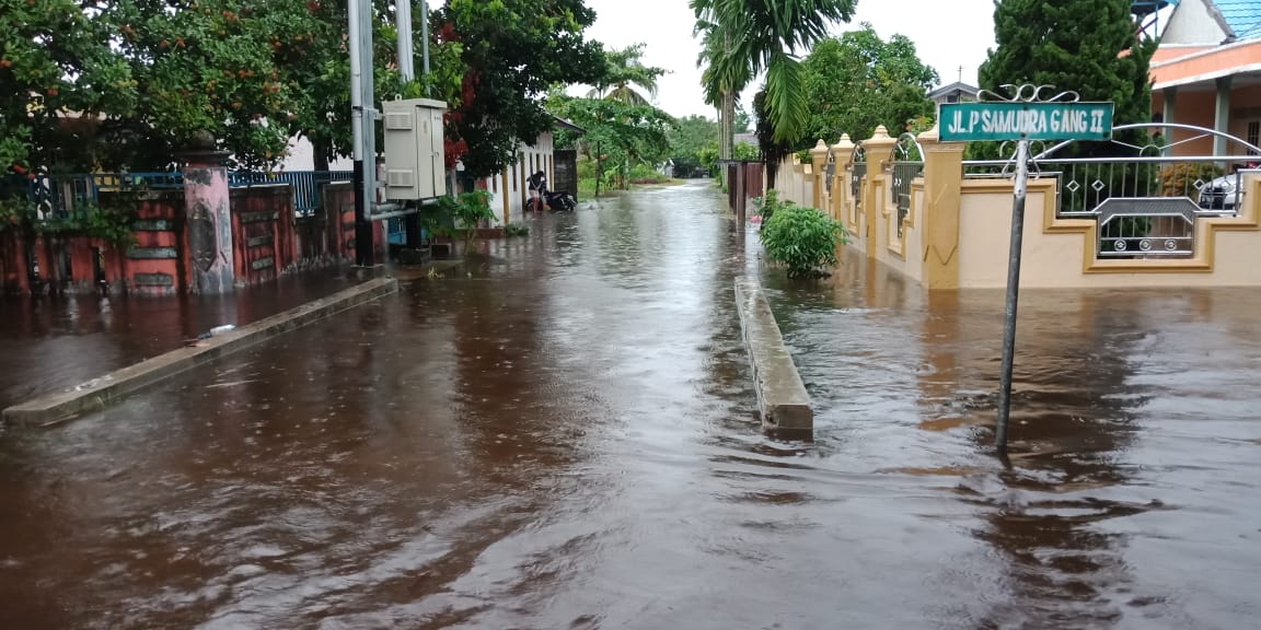 Akibat Meluapnya Sungai Rungan dan Sungai Kahayan, BPBD Palangka Raya Mencatat  2.470 KK Terdampak Banjir