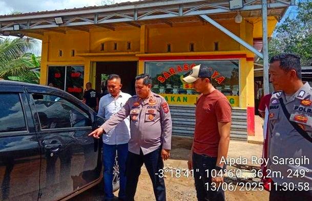 Dana Desa Rp. 334 Juta Raib Digondol Maling Saat Mobil Parkir di Rumah Makan di PALI