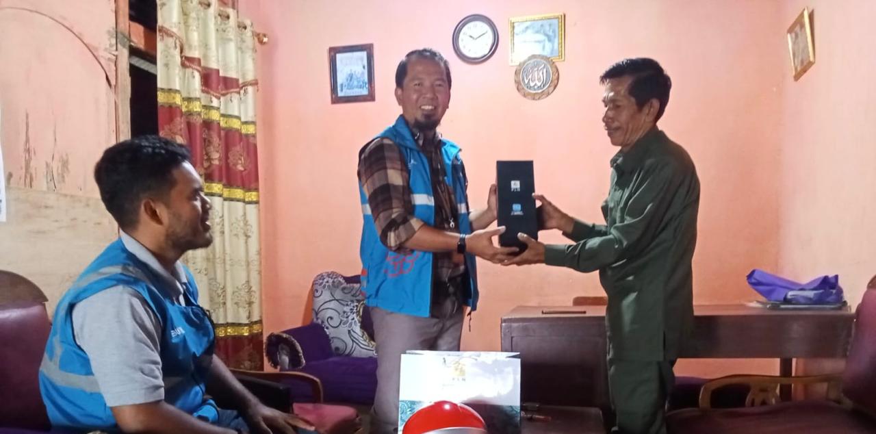 Peduli Ancaman Bahaya Listrik, PLN ULP Lubuklinggau Apresiasi Ketua RT di Kelurahan Lubuk Tanjung Lubuklinggau