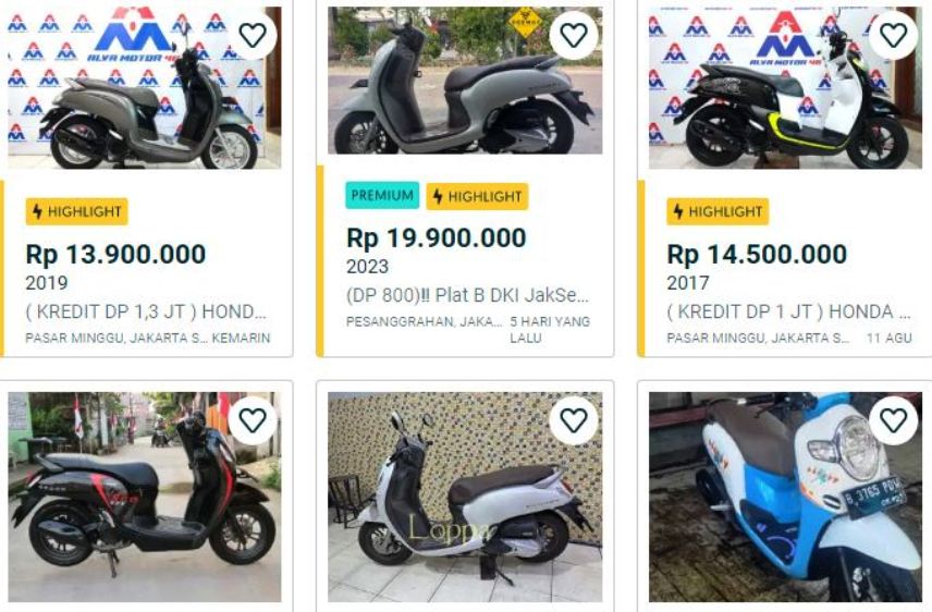 Daftar Harga Scoopy Terbaru dan Bekas: Cek di Sini!