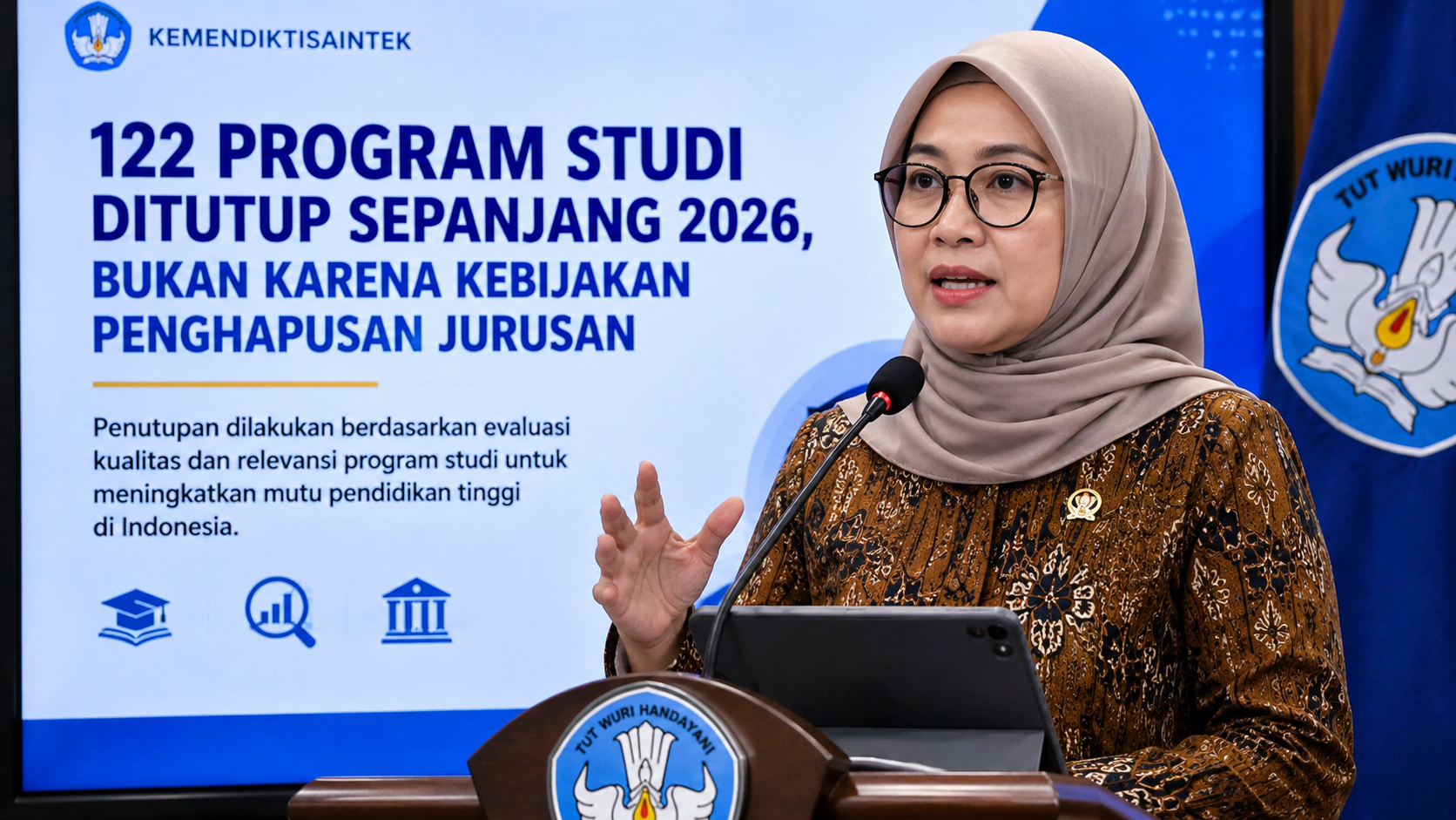 Kemendiktisaintek: 122 Program Studi Ditutup Sepanjang 2026, Bukan karena Kebijakan Penghapusan Jurusan