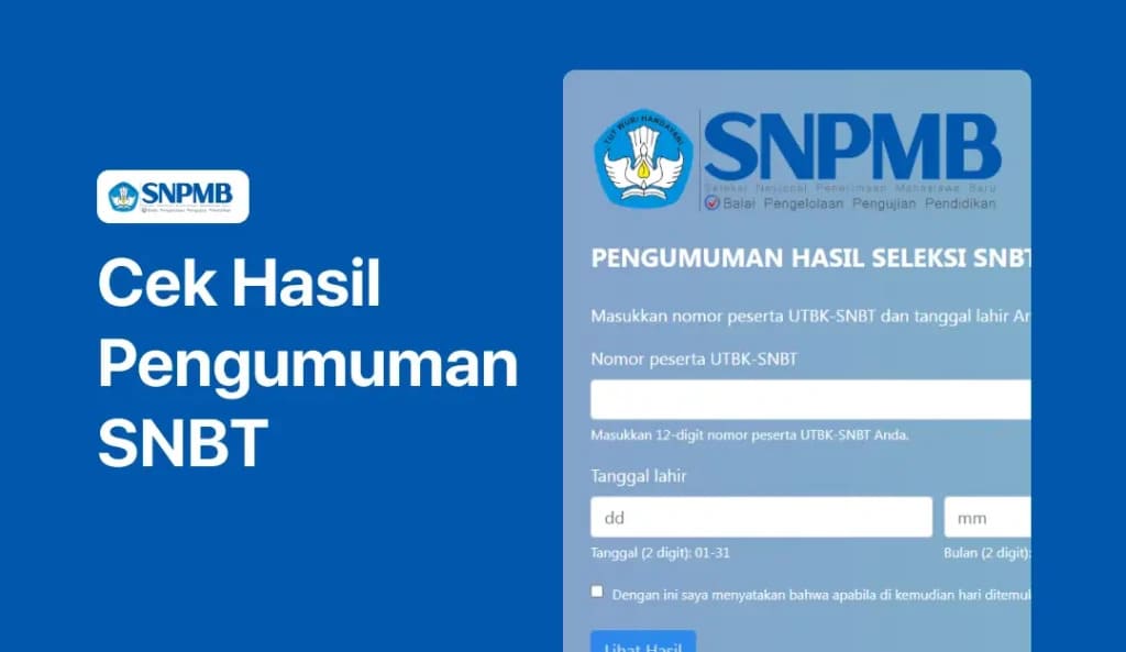 Pengumuman SNBT 2026 Resmi Dibuka, Berikut Cara Cek dan Daftar Link PTN Mirror