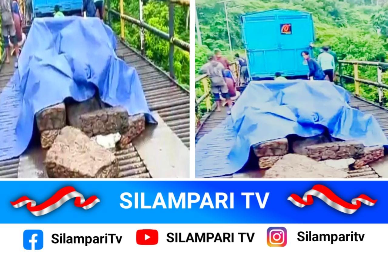 Jembatan Desa di Muratara Nyaris Runtuh, Mobilitas Warga Dua Desa Tersendat