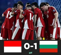 Indonesia vs Bulgaria: Satu Penalti Hentikan Langkah Garuda di Final