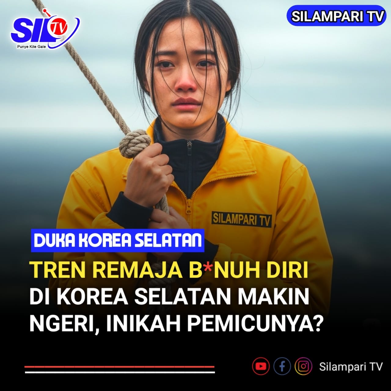 Tren Remaja Bunuh Diri di Korsel Makin Ngeri, Inikah Pemicunya?