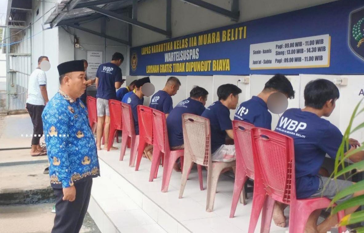 Komunikasi Warga Binaan Makin Mudah, Wartelsuspas Gratis di Lapas Muara Beliti Berjalan Mulus