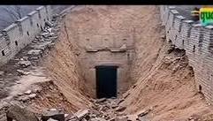 Heboh! Longsor di Tembok Besar China Ungkap Dugaan Makam Nabi Zulkifli, Ditemukan Kaligrafi Arab dan Artefak I