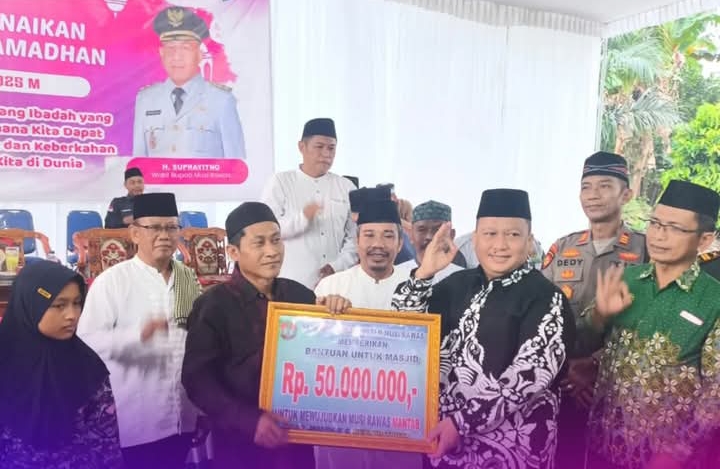 Safari Ramadhan Pemkab Musi Rawas Salurkan Bantuan di Kecamatan Sumber Harta