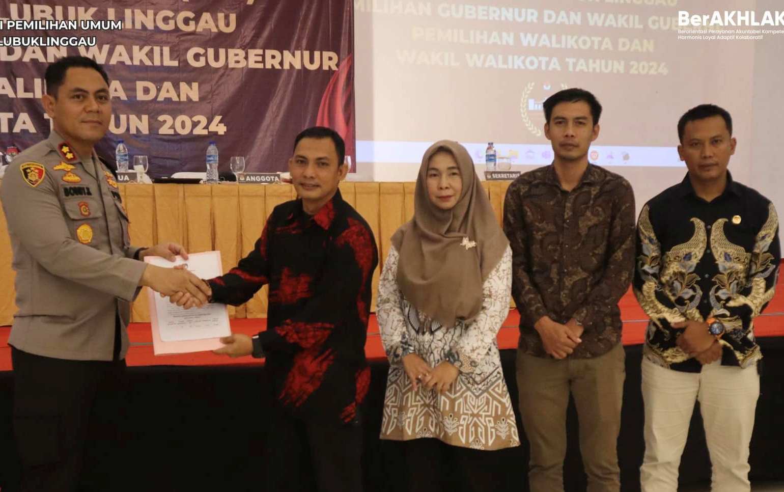 KPU Lubuklinggau Gelar Rapat Pleno Terbuka Rekapitulasi dan Penetapan DPS tingkat Kota Lubuklinggau