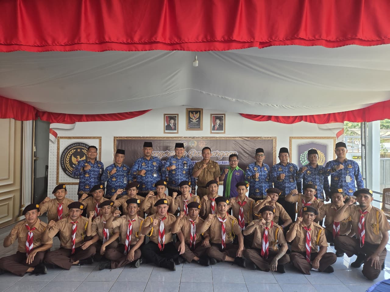 Kwartir Cabang Pramuka Musi Rawas Jalin Koordinasi dan Silaturahmi dengan Lapas Narkotika Muara Beliti