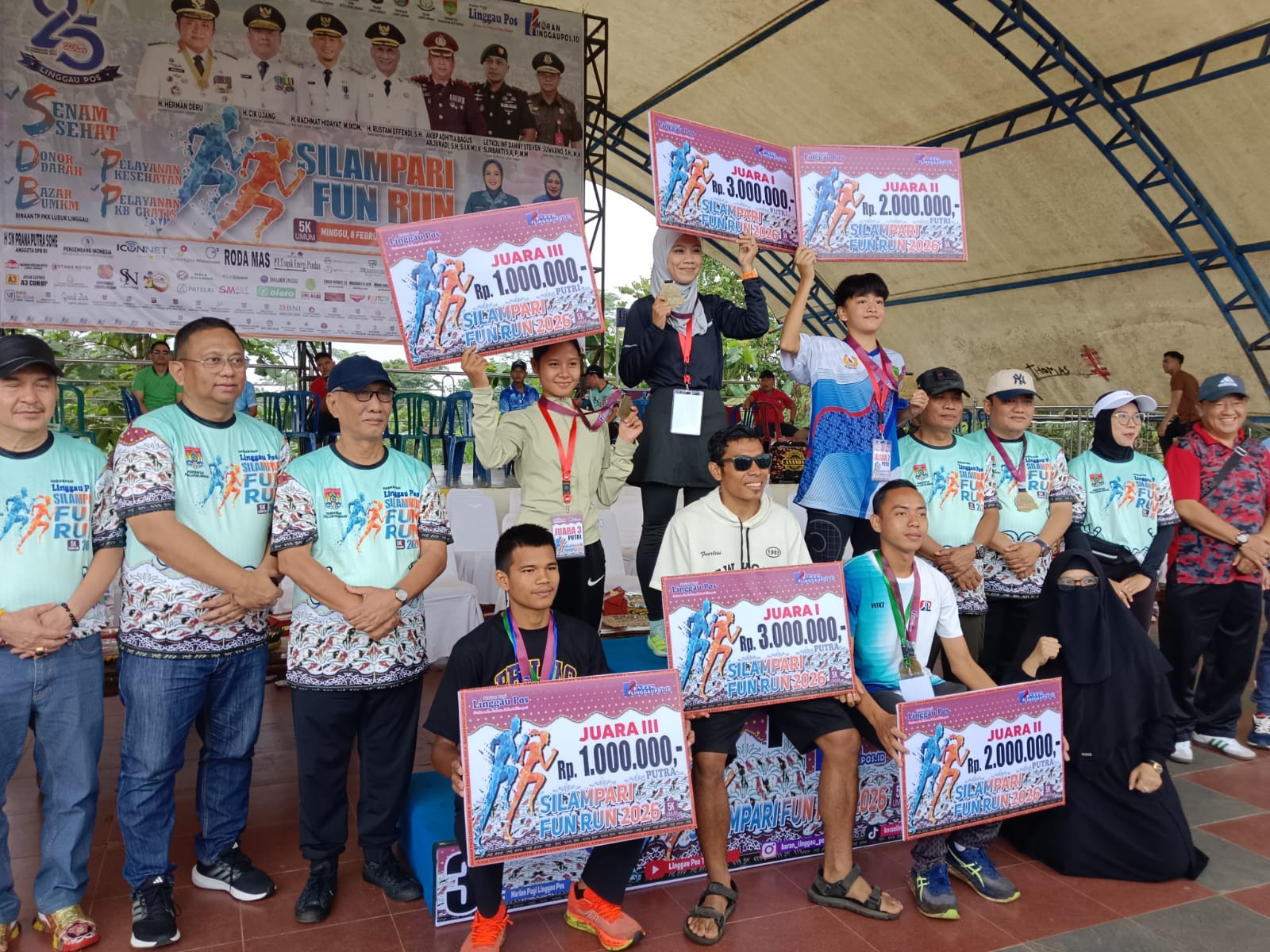 Silampari Fun Run 2026 Sukses Digelar Peringati Hari Jadi Linggau Pos Ke-25