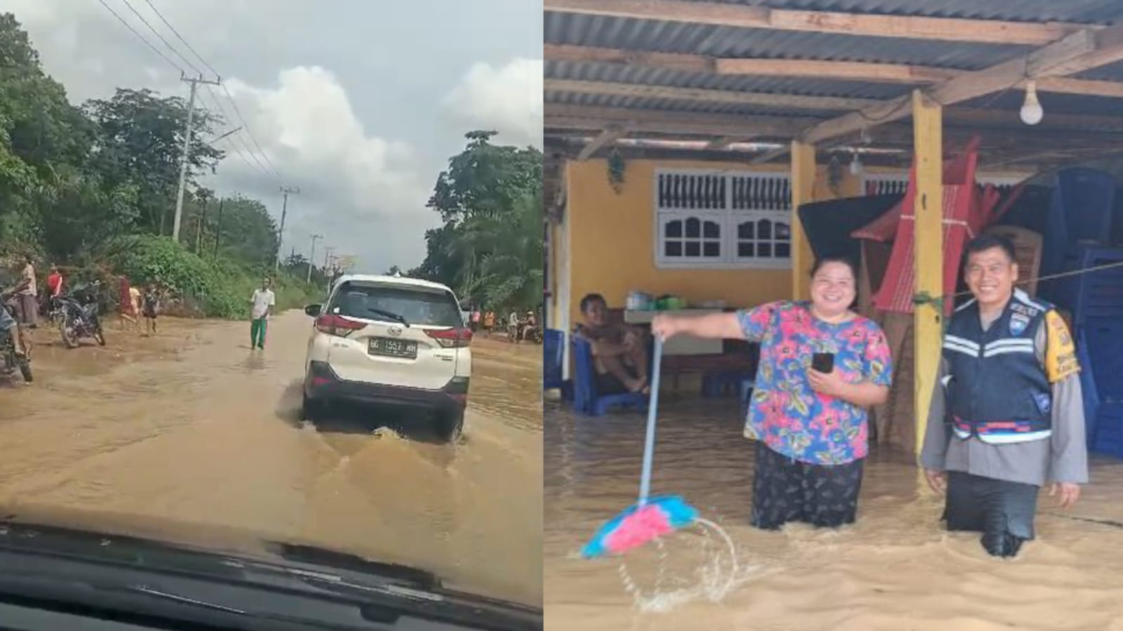 Rumah Warga di Dua Kecamatan di Musi Rawas Terendam Banjir, Akses Jalinsum Juga Terendam