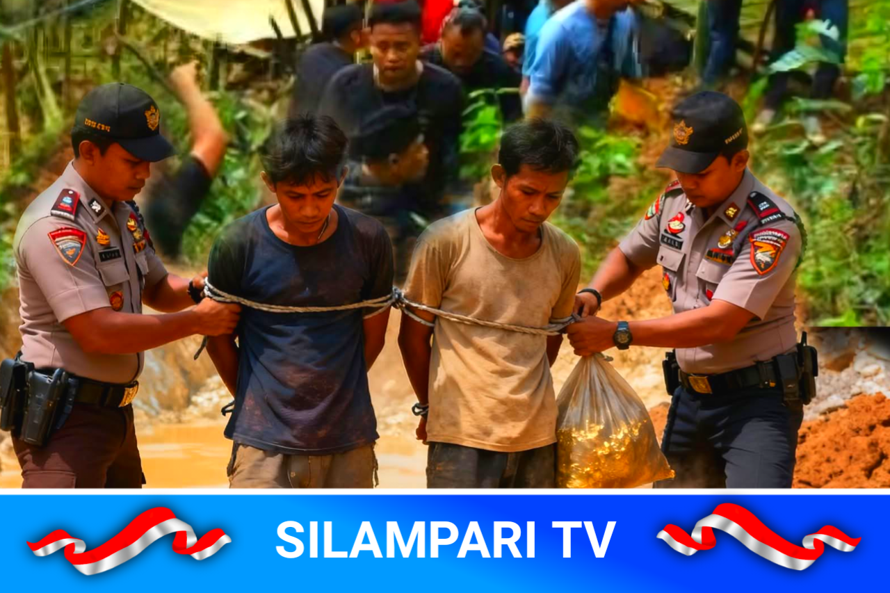 Gali Emas di Lahan Pribadi Tanpa Izin, Dua Pemuda Sukabumi Dijerat UU Minerba.