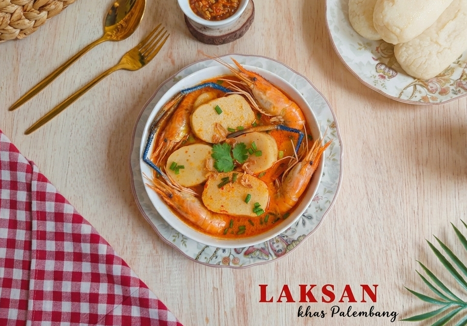 Nikmatnya Laksan Udang Satang, Sajian Khas Palembang yang Kaya Protein untuk Menu Buka Puasa