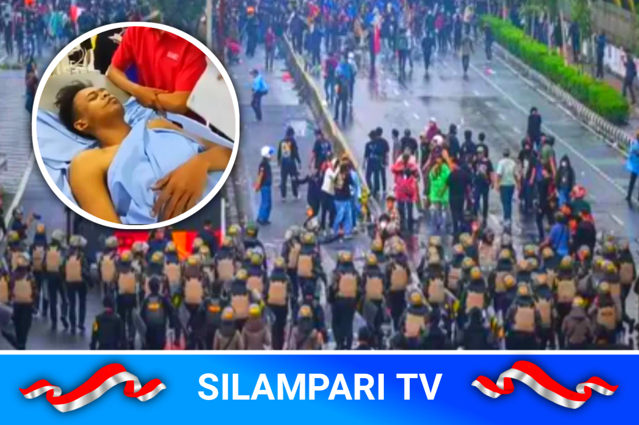 Massa Geruduk Mako Brimob, Tuntut Keadilan Driver Ojol Tewas.