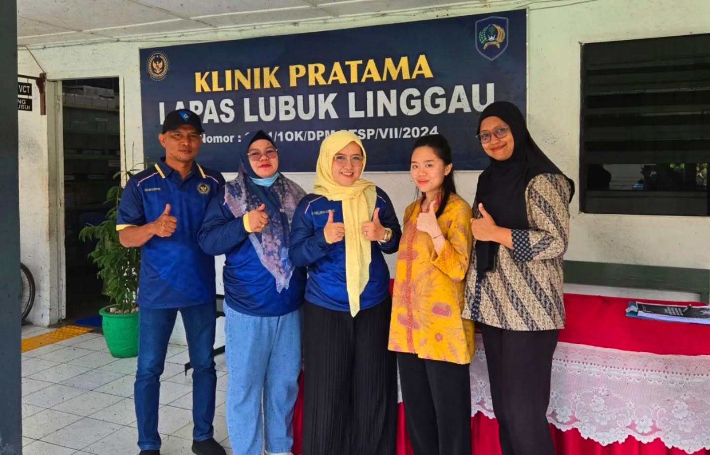 Lapas Lubuklinggau Terima Tim Uji Petik Layanan Kesehatan Jiwa untuk Perbaikan Pelayanan WBP