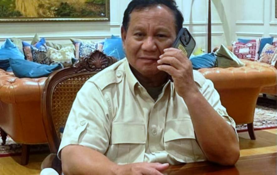 Posting Status Baru, Prabowo Ungkap Dapat Telpon dari 5 Pimpinan Negara Asing
