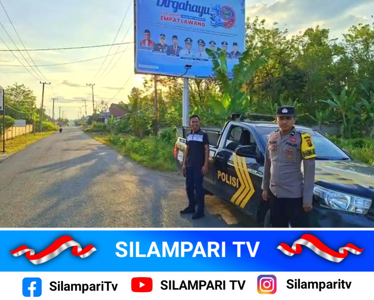 Hadirkan Rasa Aman, Polisi Empat Lawang Intensifkan Patroli Sore Hari