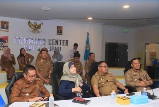 Pj Wako Ikuti Rakor Pengendalian Inflasi Via Zoom Meeting, 184 Kabupaten/Kota Mengalami Kenaikan IPH