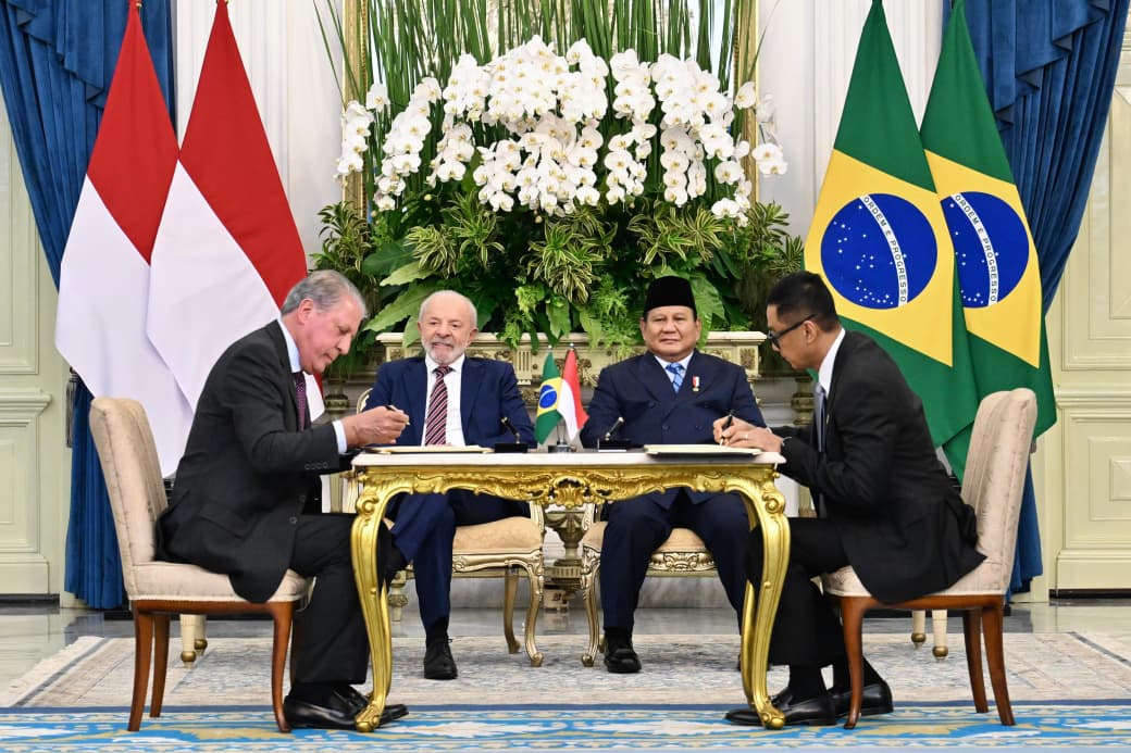 PLN dan J&F S.A Brasil Teken MoU di Depan Dua Presiden, Sepakat Kembangkan PLTA di Indonesia