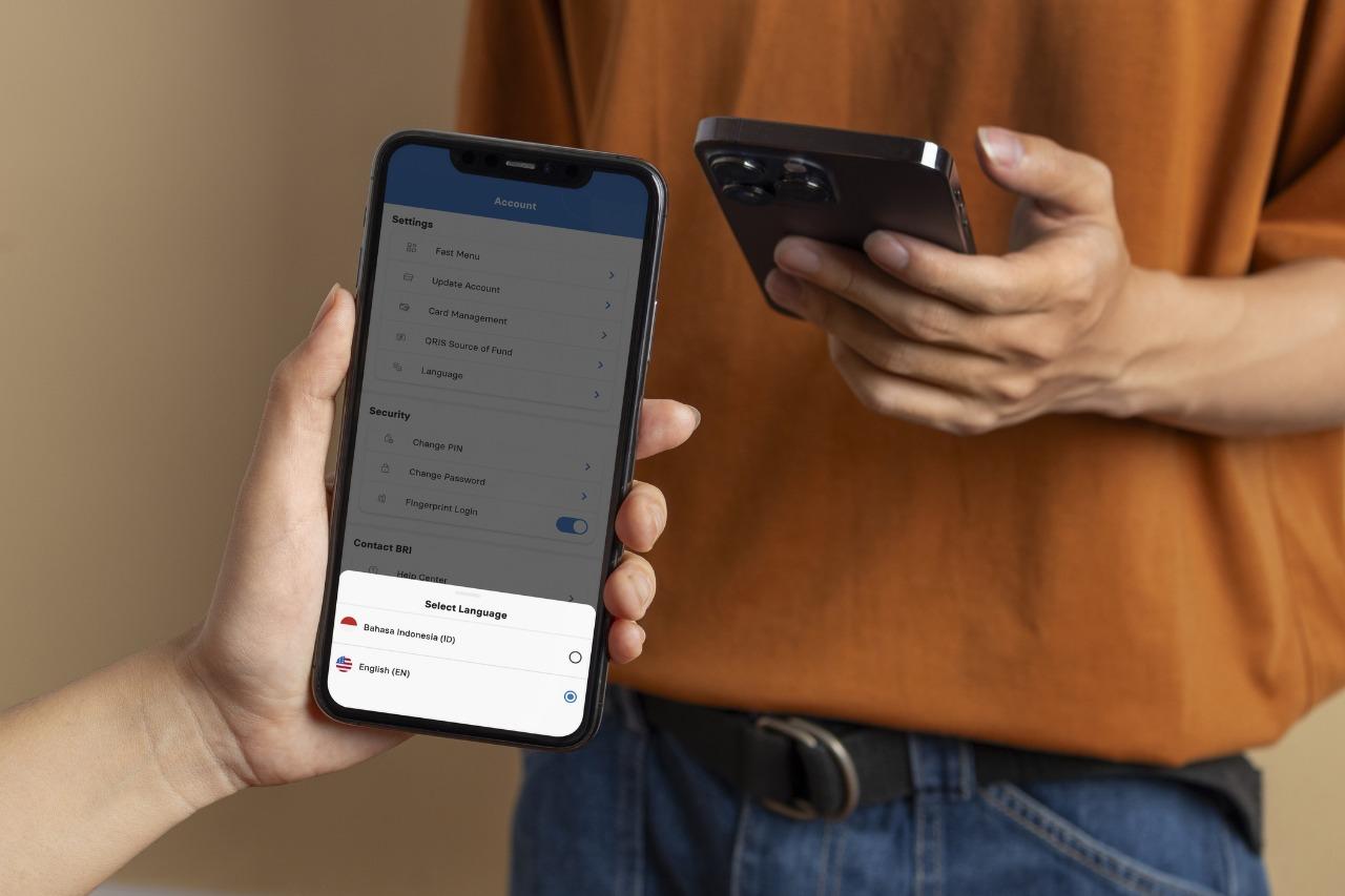 Semakin Ramah Pengguna, Super App BRImo Kini Tersedia dalam Dua Bahasa