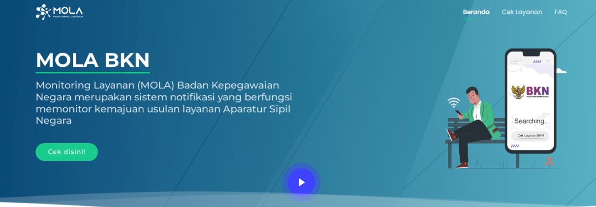 Cek Penetapan NIP dan NI CPNS/PPPK Melalui Mola BKN : Begini Caranya!