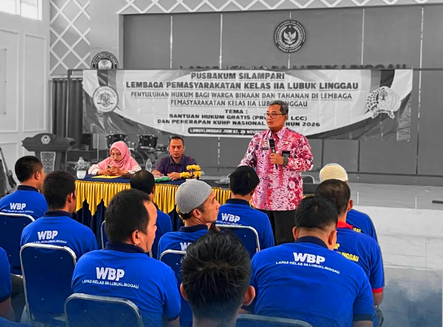 Lapas Lubuk Linggau Dorong Akses Pelayanan Hukum Lewat Rapat Monitoring Legal Clinic Collaboration