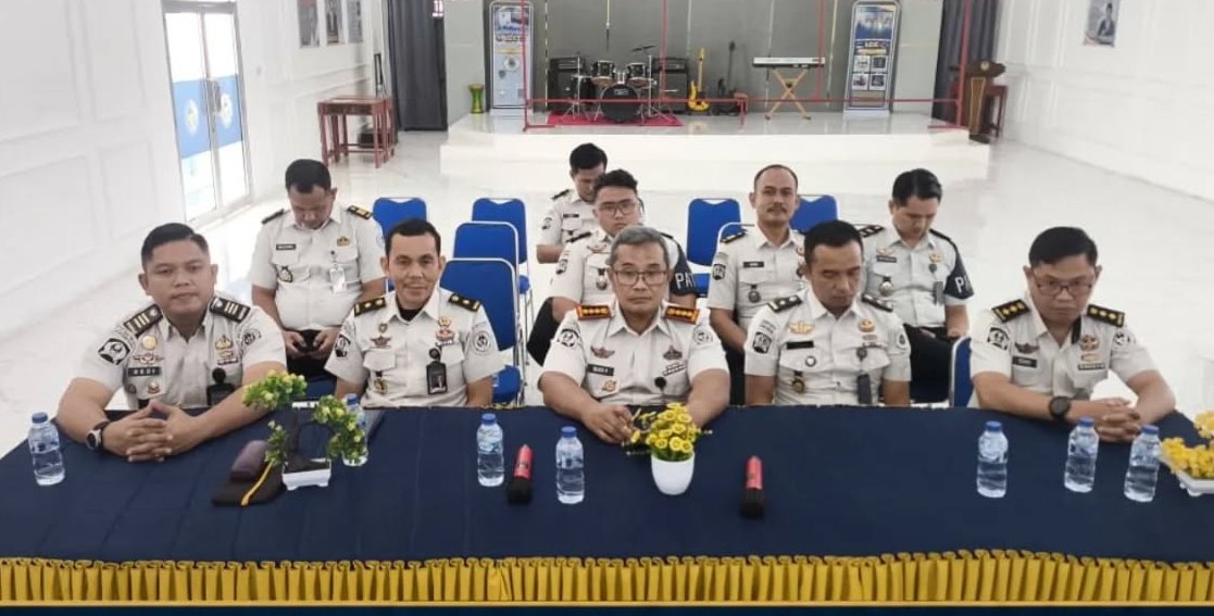 Lapas Lubuk Linggau Ikuti Evaluasi Kinerja Triwulan I Tahun 2026