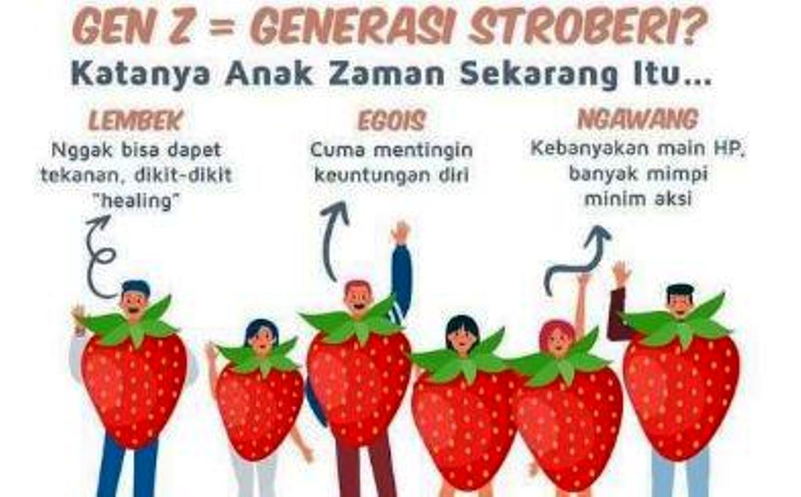 Apa Itu Generasi Strawberry? Berikut Penjelasannya!