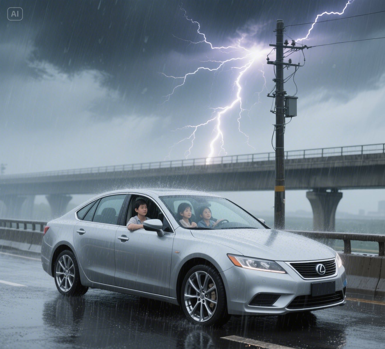 Mobil Berpotensi Tersambar Petir, Ini Cara Aman Mengantisipasinya