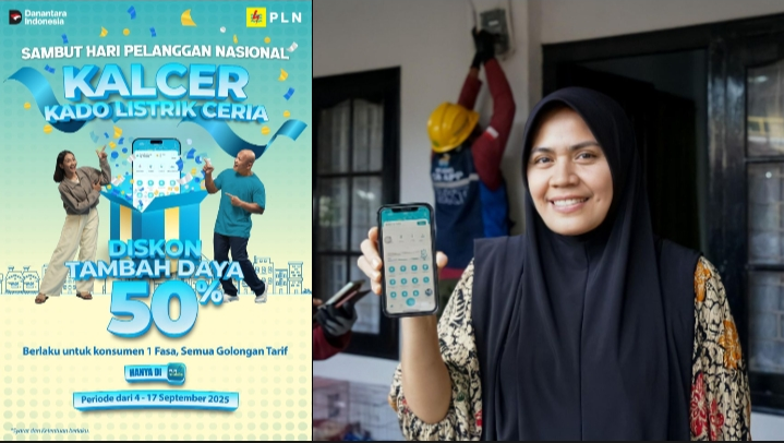 Semarak Hari Pelanggan Nasional 2025, PLN Luncurkan Promo Tambah Daya Diskon 50%