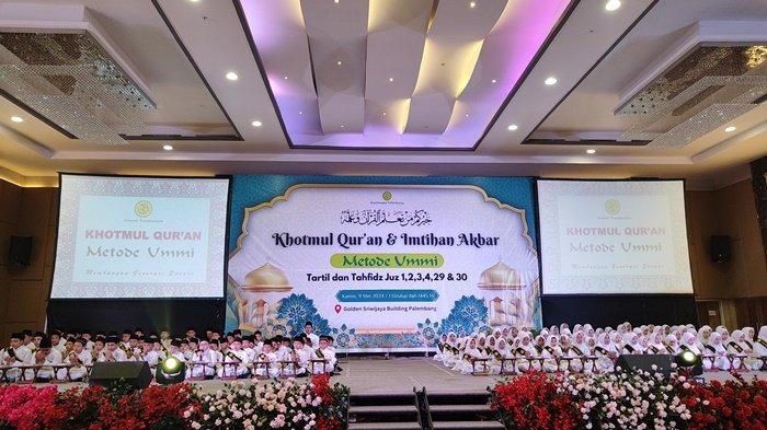 96 Santri Ikuti Khotmul Qur’an dan Imtihan Akbar Metode Ummi Palembang