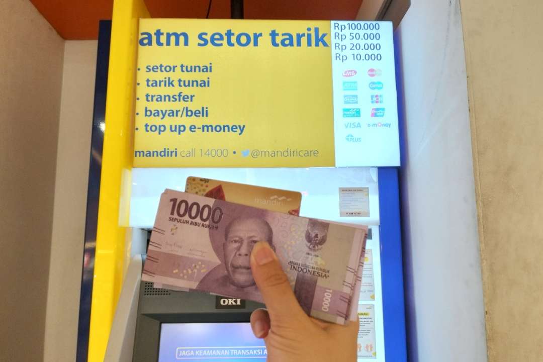 Alternatif Tarik Uang Kecil, Ini Daftar ATM Pecahan Rp10 Ribu dan Rp20 Ribu di Palembang