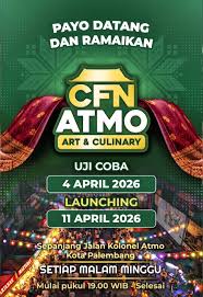 CFN ATMO: Harmoni Seni & Rasa di Jantung Kota Palembang