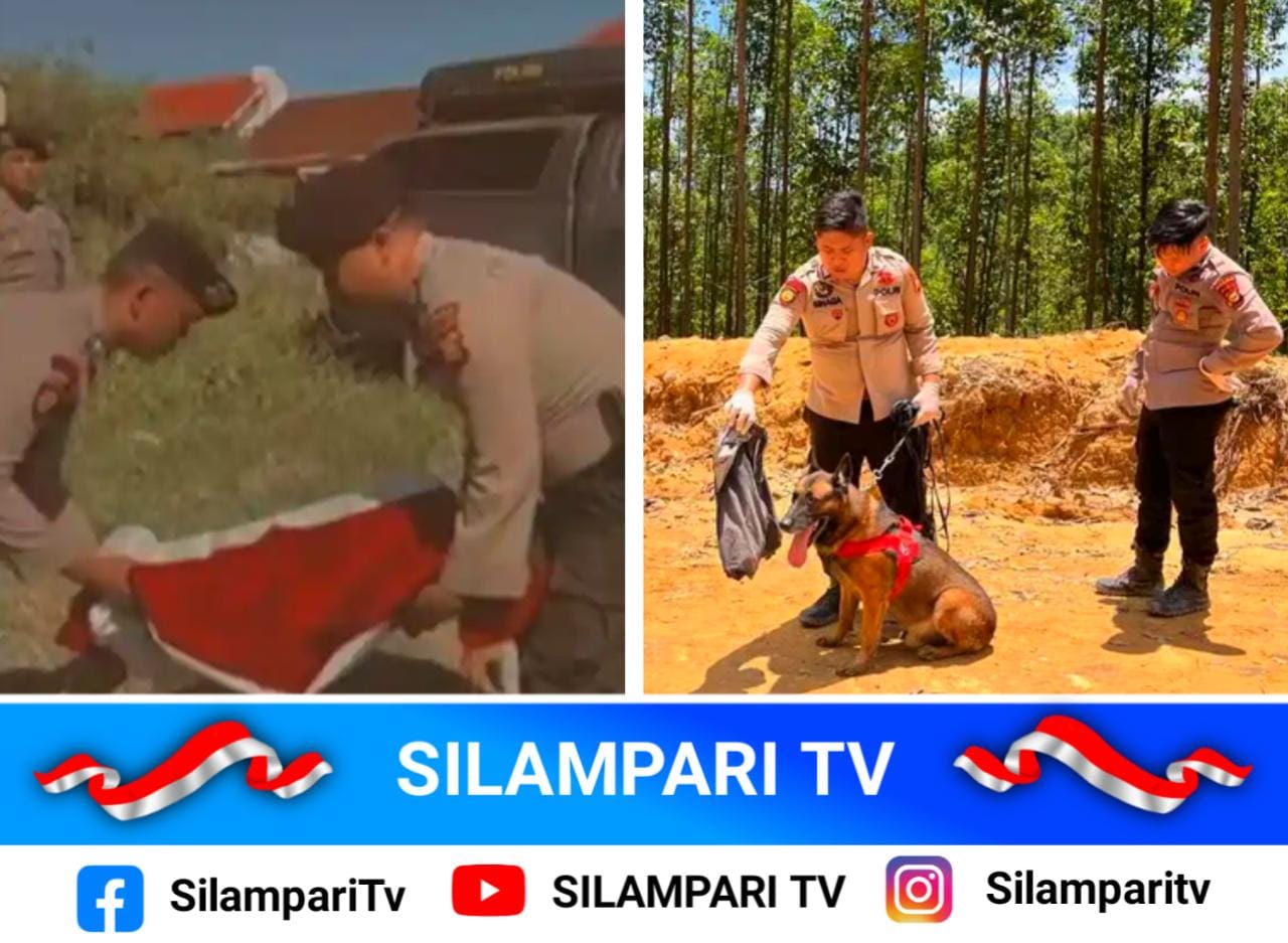 Reno, Anjing K-9 Polda Riau Gugur Dalam Misi Kemanusiaan di Sumbar