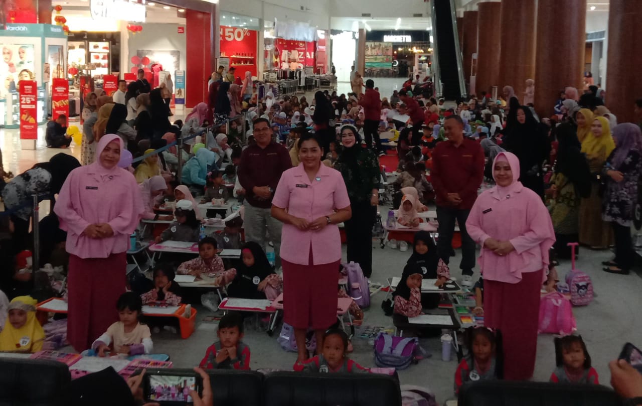 Linggau Pos Gelar Lomba Mewarnai 2025: Ratusan Anak TK/PAUD Unjuk Kreativitas