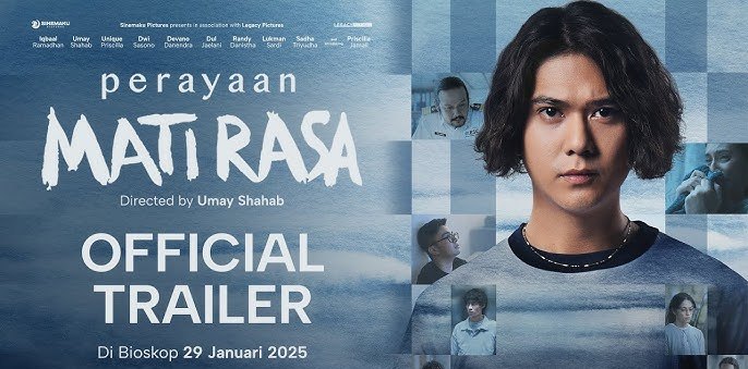 Film Perayaan Mati Rasa Tayang 29 Januari 2025, Perjalanan Emosional Ian Antono Dibintangi Iqbaal Ramadan