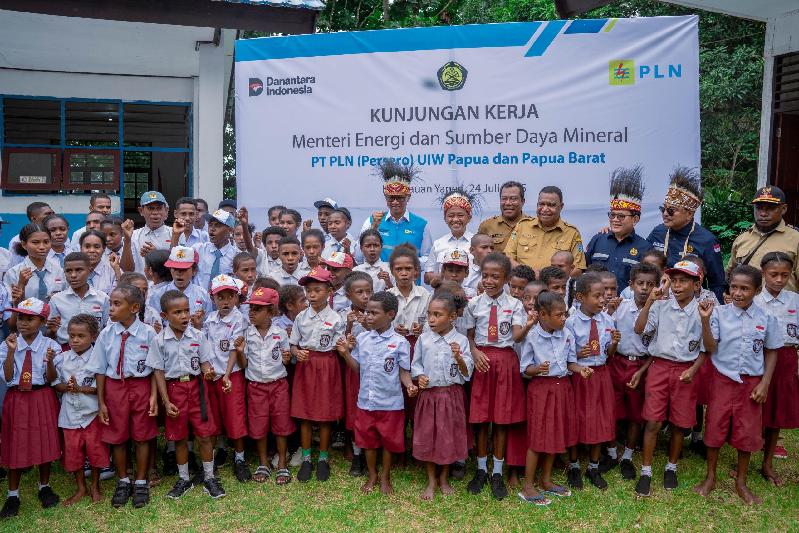 Program Lisdes Kementerian ESDM Percepat Pemerataan Akses Listrik PLN di Papua